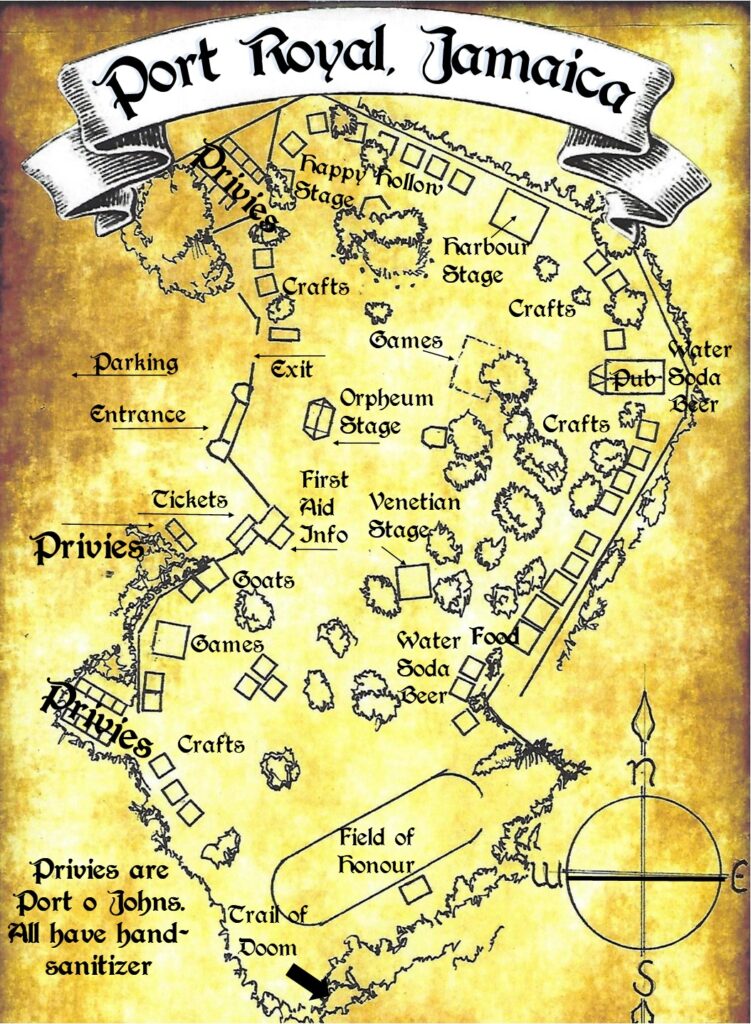 Map of Port Royal
